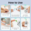 VivaGuard Talking Blood Glucose Monitor Kit, 100 Glucometer Strips & 100 Lancets, 1 Blood Sugar Monitor, 1 Lancing Device, Diabetes Testing Kit for Seniors and Home Use with Travel Case, No Coding