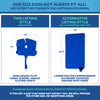 Polar Active Ice 3.0 | 9 QT Cold Therapy Ice Machine | Programmable Timer | Knee & Joint Pad | Cryotherapy Pain Relief System | Ace Bandage Style Compression