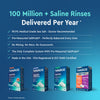 Navage® Nasal Irrigation System Premium Bundle, Nasal Rinse, Congestion Relief, 30 Seconds Sinus Cleaner w/ 90 SaltPods. 2 Nose Docks, 4 Pillows & Batteries, Powered Sinus Rinse System ($155+ Value)