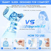 Nasal Irrigation System, Electric Sinus Rinse Machine for Quick Relief of Nasal Discomfort, 2 Modes Nose Cleaner with SelfCleaning & Auto Waste Collection Function with 30 Salt Packets