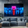 6 Pack Art Acoustic Panels Dental Health Dentist equipment clinic desk Decorative Sound Absorbing Wall Panels 72"x48" Noise Canceling Soundproof Padding Hospital Decor Clinic