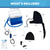 Polar Active Ice 3.0 | 9 QT Cold Therapy Ice Machine | Programmable Timer | Knee & Joint Pad | Cryotherapy Pain Relief System | Ace Bandage Style Compression
