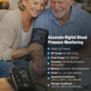 Dr. Aid Upper Arm Blood Pressure Monitor – Large LED Display, 2-User 180-Reading Memory, WHO Color Bar, Irregular Heartbeat & Movement Detection, One-Touch Operation, 22-42 cm Cuff – PG-800B19L