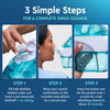 Navage® Nasal Irrigation System Premium Bundle, Nasal Rinse, Congestion Relief, 30 Seconds Sinus Cleaner w/ 90 SaltPods. 2 Nose Docks, 4 Pillows & Batteries, Powered Sinus Rinse System ($155+ Value)