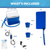 Polar Active Ice 3.0 | 9 QT Cold Therapy Ice Machine | Programmable Timer | Knee & Joint Pad | Cryotherapy Pain Relief System | Ace Bandage Style Compression