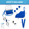 Polar Active Ice 3.0 | 9 QT Cold Therapy Ice Machine | Programmable Timer | Knee & Joint Pad | Cryotherapy Pain Relief System | Ace Bandage Style Compression