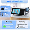 2026 MODOY Shockwave Therapy Machine for Joint/Muscle Pain Relief, FSA/HSA Eligible Shockwave Therapy, Non-Invasive Extracorporeal ESWT Shock Wave Therapy Device, Ideal for Home & Clinical Use(White)