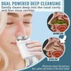 NASALFRESH MD - Dual Powered Nasal Irrigation System w/120 Quick Dissolving Saline Packets, 1 Set of Nose Pillows, and 1oz Eucalyptus Essential Oil