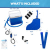 Polar Active Ice 3.0 | 9 QT Cold Therapy Ice Machine | Programmable Timer | Knee & Joint Pad | Cryotherapy Pain Relief System | Ace Bandage Style Compression