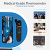 Elate Medical Grade Non-Contact Forehead Thermometer for Adults and Kids, No-Touch Digital Infrared Thermometer for Infants/Newborns, Touchless Temporal Thermometer for Fever, Black