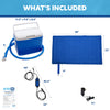 Polar Active Ice 3.0 | 9 QT Cold Therapy Ice Machine | Programmable Timer | Knee & Joint Pad | Cryotherapy Pain Relief System | Ace Bandage Style Compression