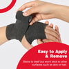 AZEN 16 Pack Self Adhesive Bandage Wrap Black, 2" X 5 Yards Black Athletic Tape, Vet Wrap, Tattoo Grip Tape Wrap，Ankle Tape, Cohesive Bandage Wrap