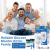 Blood Sugar Monitor Kit High Accuracy With Silicone Foam Dressing