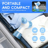 Nasal Irrigation System, Electric Sinus Rinse Machine for Quick Relief of Nasal Discomfort, 2 Modes Nose Cleaner with SelfCleaning & Auto Waste Collection Function with 30 Salt Packets
