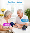 Blood Pressure Monitor, Auto Upper Arm Blood Pressure Monitors for Home Use, Large LED Screen with 9-17'' & 13-21'' Extra Large 2 BP Machine Cuff, 2x99 Memory, Voice Broadcast with USB Cable