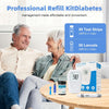 Blood Glucose Monitor Kit, Blood Sugar Testing kit with 50 Blood Sugar Test Strips, 50 Lancets, Blood Glucose Meter for Medical Accuracy, 5-Second Test Meter Glucometer Kit for Diabetes Testing
