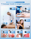 2026 Advanced Shockwave Therapy Machine, Extracorporeal Shock Wave Therapy Device for Pain Relief, ESWT Machine for Muscle, Knee, Back, Joint, Elbow, Shock Wave Therapy for Gym, Rehabilitation
