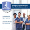 Navage® Nasal Irrigation System Premium Bundle, Nasal Rinse, Congestion Relief, 30 Seconds Sinus Cleaner w/ 90 SaltPods. 2 Nose Docks, 4 Pillows & Batteries, Powered Sinus Rinse System ($155+ Value)