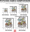 Off To Heal Some Boo Boos Patch Funny Humor Frog Nurse Emergency Hospital Sarcastic Iron On Embroidered Patch, Hook & Loop Patches Backing for Hats, Uniform, Jacket, Backpack, DIY Applique Accessories
