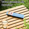 Betife Travel Pill Organizer Weekly 7 Day, Compact Daily Pill Box, Portable Medicine Case, Cute Pill Holder for Vitamins Supplements, Drawer-Shaped Pills Organizer