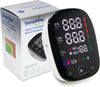 Upper Arm Blood Pressure Monitor for Home Use, Adjustable Large Cuff (Cuff 9" to 17") & LED Backlit Display, Voice Announcement Function, BP Machine Detects Irregular Heartbeat