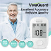 VivaGuard Talking Blood Glucose Monitor Kit, 100 Glucometer Strips & 100 Lancets, 1 Blood Sugar Monitor, 1 Lancing Device, Diabetes Testing Kit for Seniors and Home Use with Travel Case, No Coding