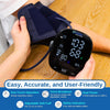 Monitor Digital Upper Arm Cuff - At Home Use Medical Device - Blood Pressure Monitor - Large Display Voice Memory - Sphygmomanometer Medical Equipments - FC-BP130