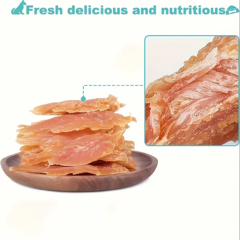 100g/500g(3.53oz/1.1LB )Chicken For Dogs, Chicken Dog Treats For Small Dogs, Medium Pets And Large Breeds, Natural Dog Treats