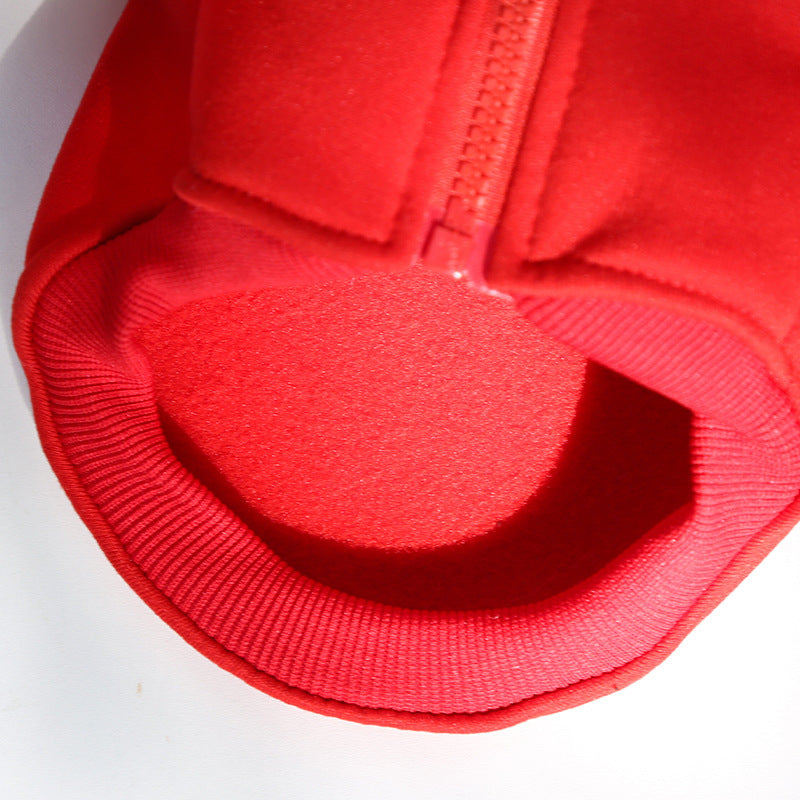 Manufacturer Customizes Pet Clothes for Autumn and Winter, Warm Trendy Brand Sweatshirts with Letters for Dogs and Cats, Small, Medium and Large Dog Supplies