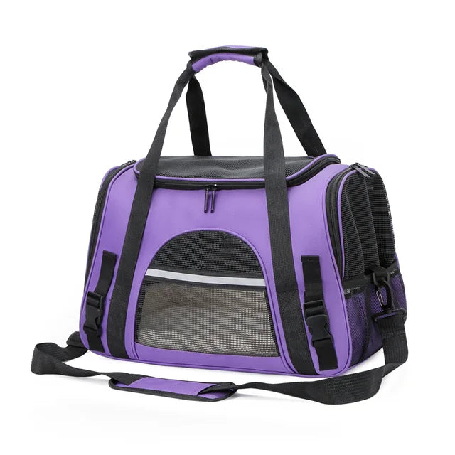 Pet Carrier Handbag Cat Carrier Bag Breathable pet Shoulder Sling Bag Outgoing Travel Carrier bag Suitable for Cats Small Dog