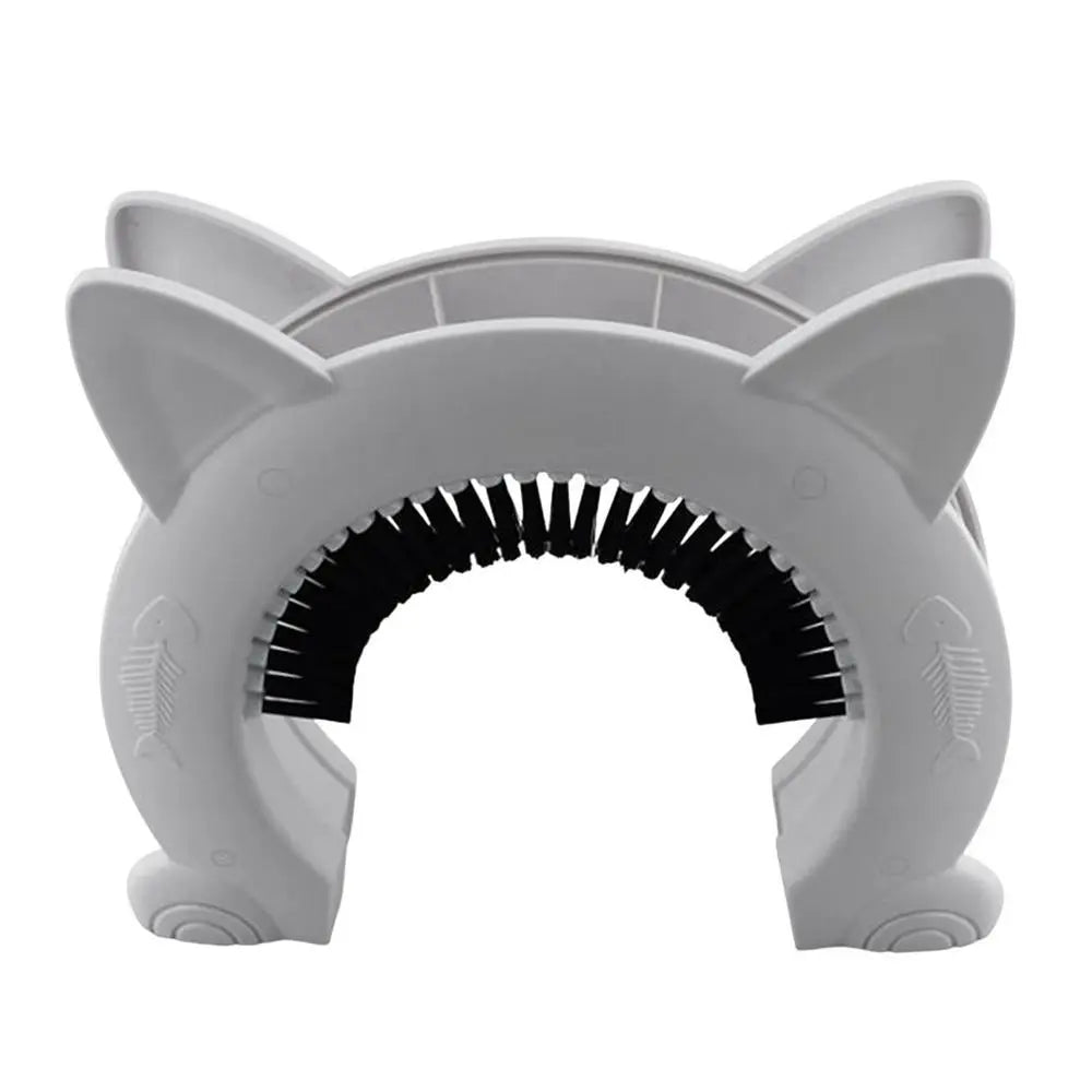 Pet Cat Dog Door Hole Access Direction Controllable Toy For Pet Training Dog Cats Kitten ABS Pet Gate Door Kit with Clean Brush