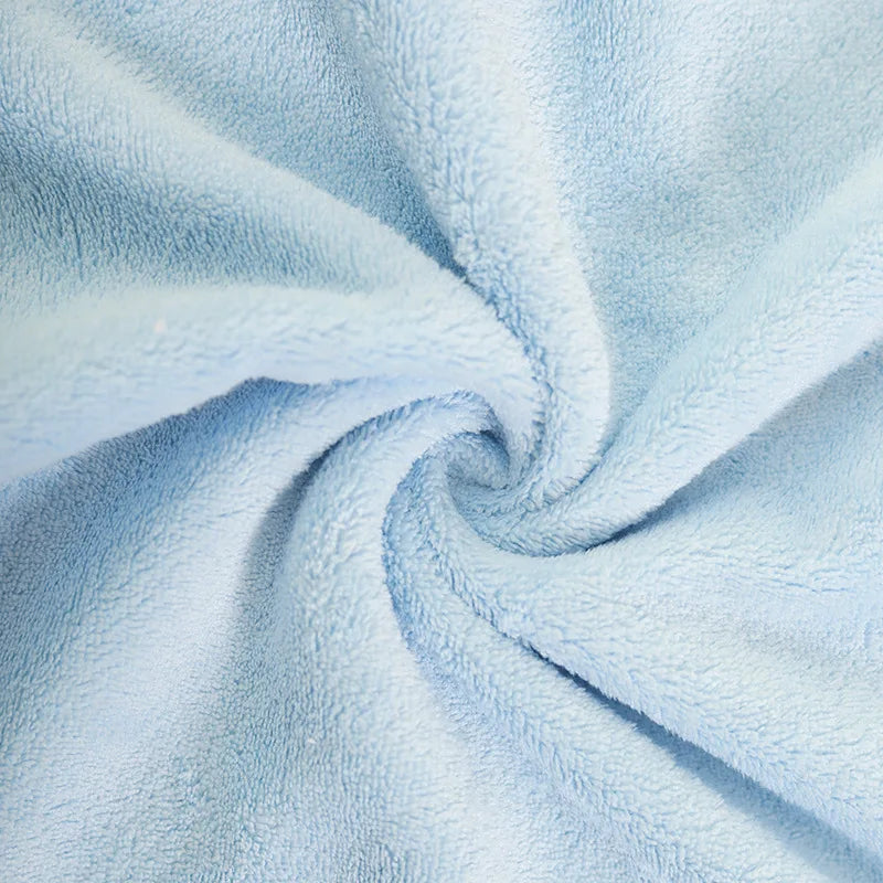 Quick Drying Soft Pet Bath Towel Robe Absorbent Soft Pet Bathrobe Dog Bath Towel for Small Medium Dogs and Cats