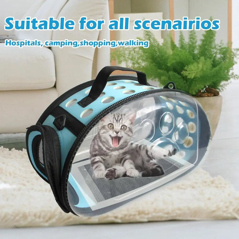 Carrier Bag for Guinea Pig,Portable Small Animal Carriers Pouch,Outgoing Rabbit Travel Carrying Case with 10PCS Disposable Under