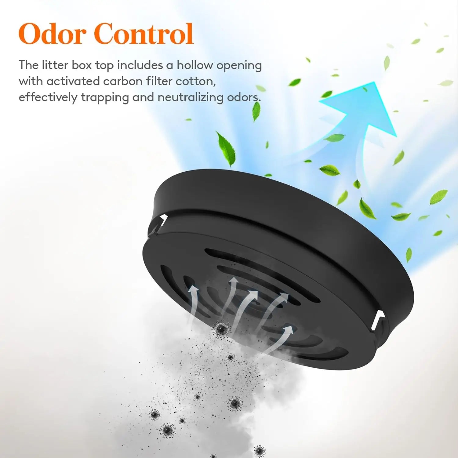 Furniture.Litter Box Cat with Faux Plant & Scoop, Hidden Enclosure Litter Tray with Odor Control & Carbon Filter sofa