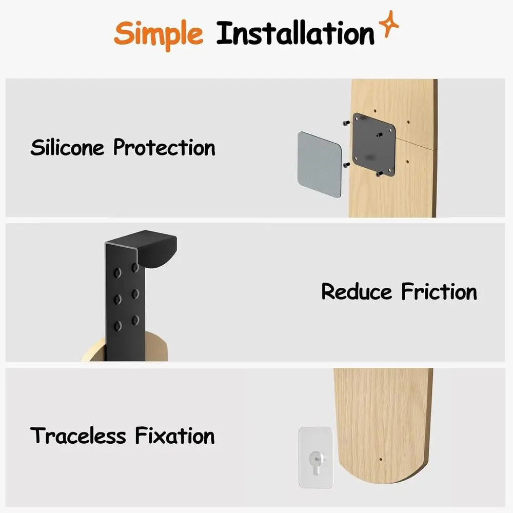 MEWOOFUN Cat Tree Door Mounted Cat Climber, Cat Shelves Cat Ladder with Removable Soft Mat, 4-Levels Over Door Cat Climber for I