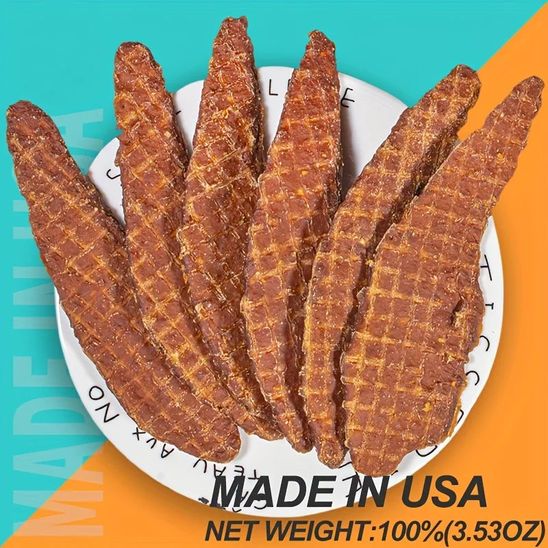 Pet Food Dog Snacks Delicious Beef Jerky/Duck Jerky/Chicken Sweet Potato Sticks/Turkey Meatballs/Dried Salmon Pet Food for Dogs