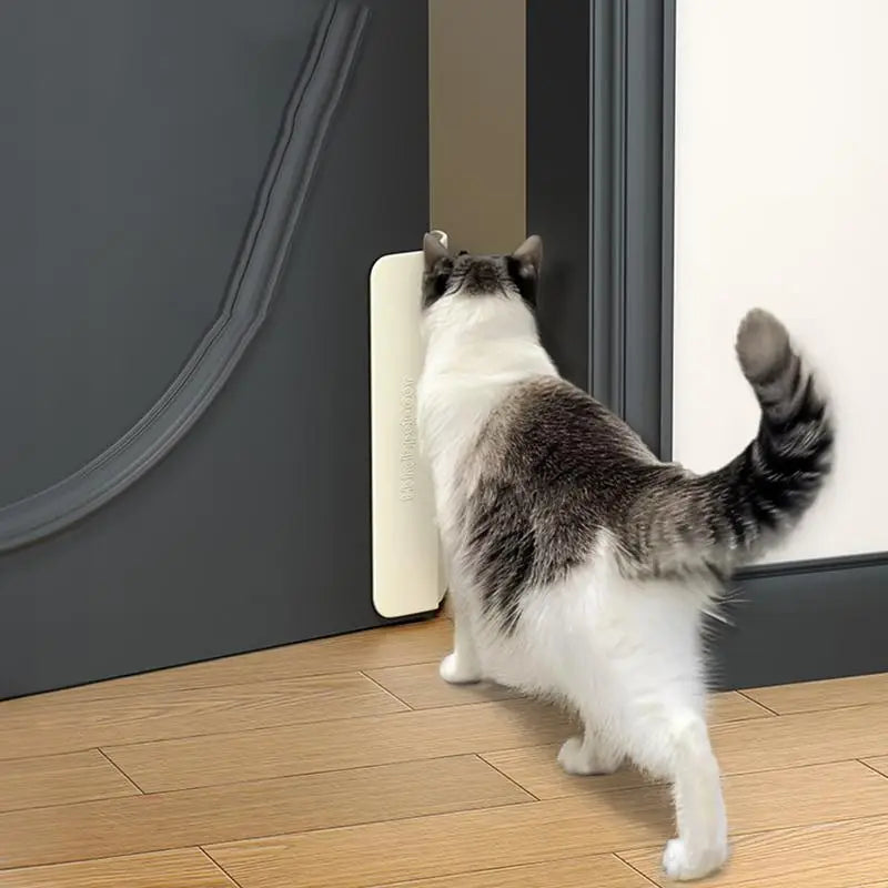 Pet Door Opener Automatic Lockable Entry Training Open Door Hole Tool Without Drilling Easy Installation Removable for Dog Cat