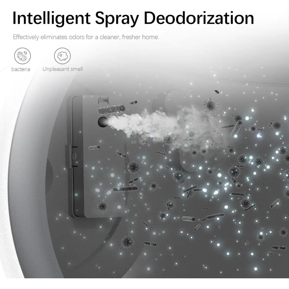 Self-Cleaning Litter Box with a 5.4-inch Low-Entry Design and Dual Safety Guards, Specially Crafted for Kittens, Dwarf Cats,Cust