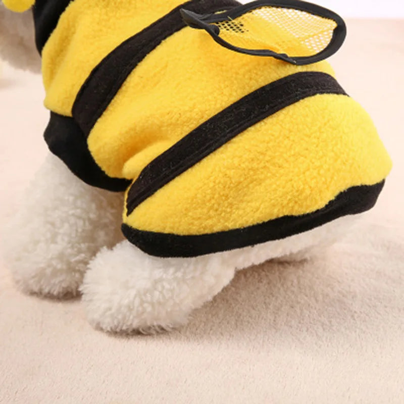 Cat Dog Clothing Cute Bumble Bee Dress Up Costume Apparel Coat Clothes Pet Supplies Best Price