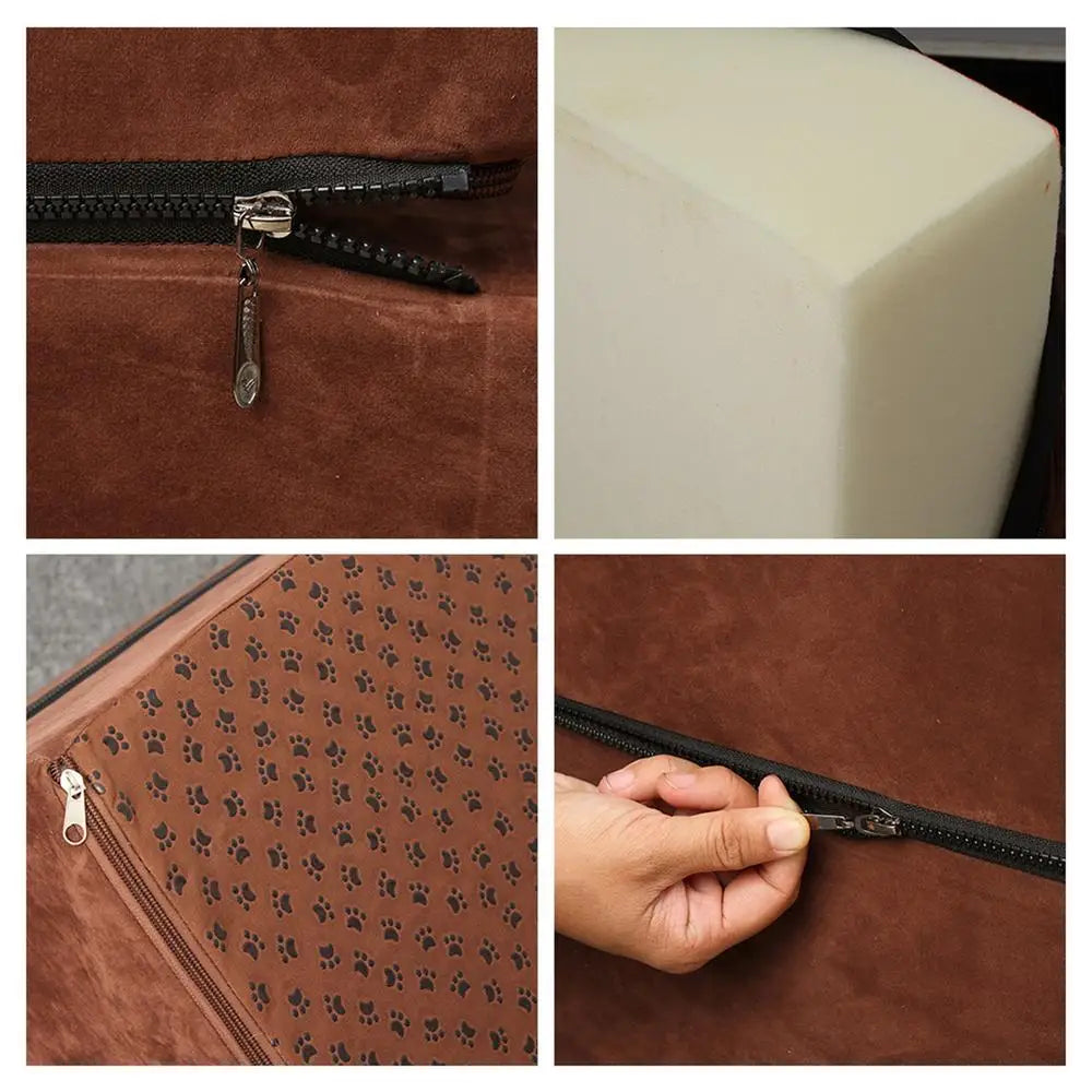 Small Dog Stairs Pet 3 Steps Stairs 30cm Height for Small Dog Cat Ramp Ladder Antislip Removable Dogs Bed Stairs Pet Supplies