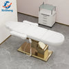 Electric Lift Beauty Care Bed, Adjustable Diagnostic Chair for Hospital, Clinic Health Beds Chairs,   Beauty Salon Furniture