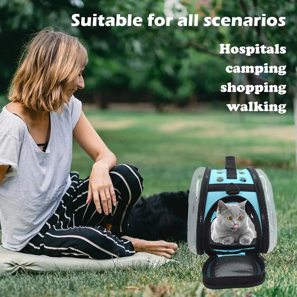 Carrier Bag for Guinea Pig,Portable Small Animal Carriers Pouch,Outgoing Rabbit Travel Carrying Case with 10PCS Disposable Under