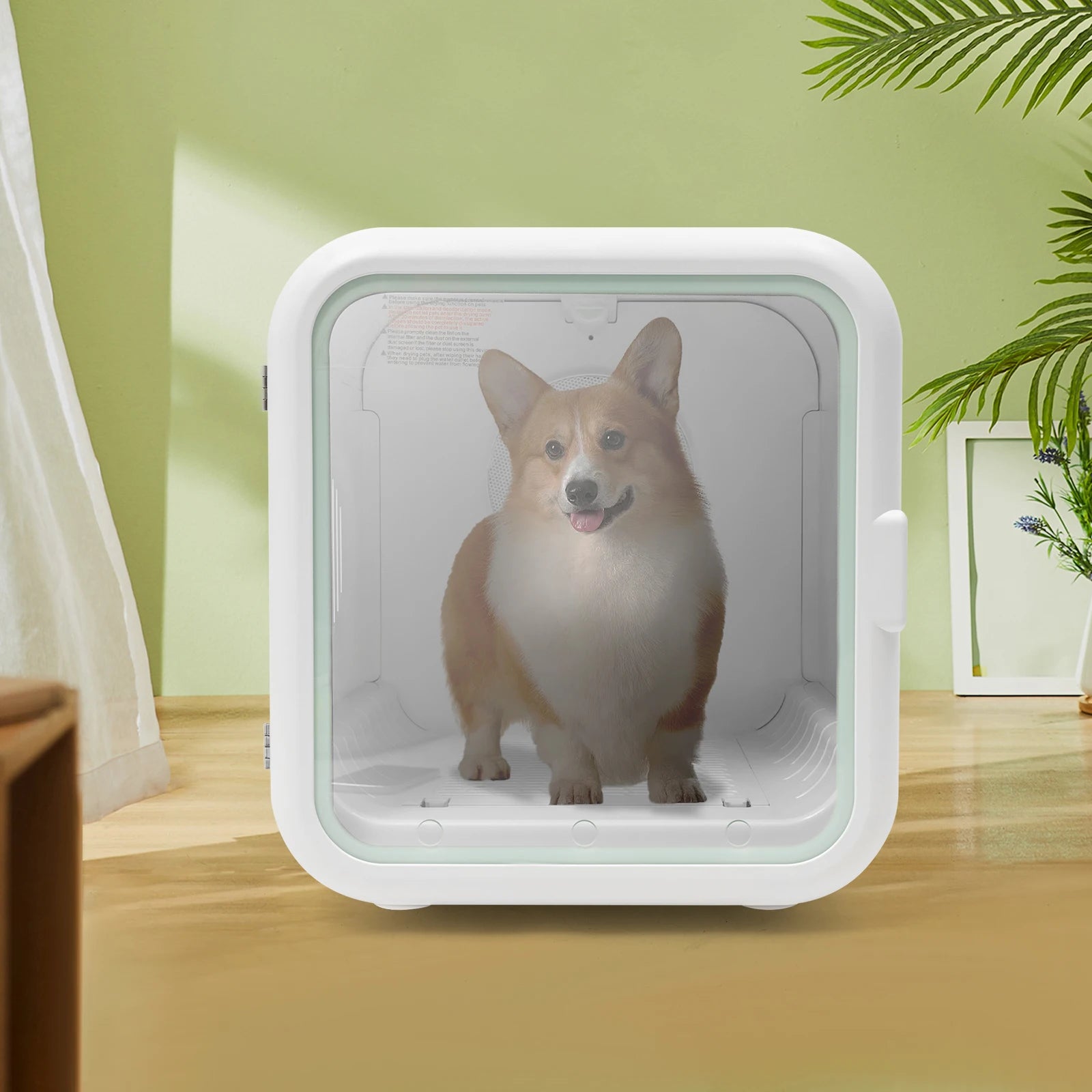 62L/56.3qt Portable 110V 800W  Cat Dog Dryer Box Machine Temperature And Time Adjustable