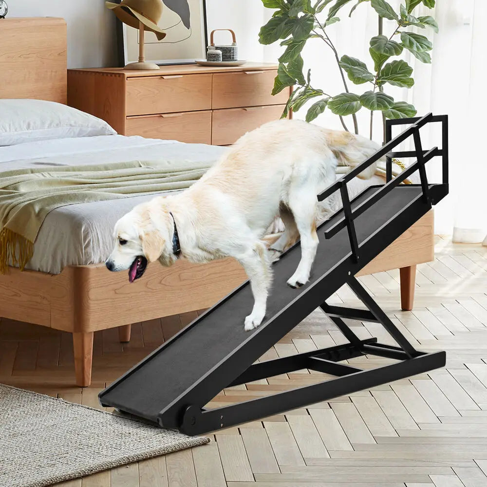 Dog Ramp For Bed Car Couch Truck Folding Pet Ramp Stairs Suit Small & Large Dog