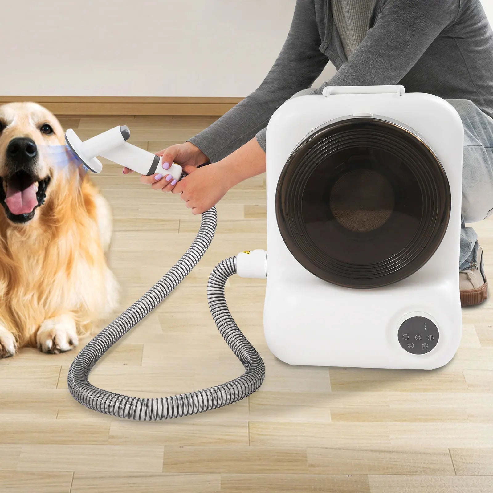 Dog Grooming Vacuum Kit Pet Dryer Multifunctional Pet Dryer