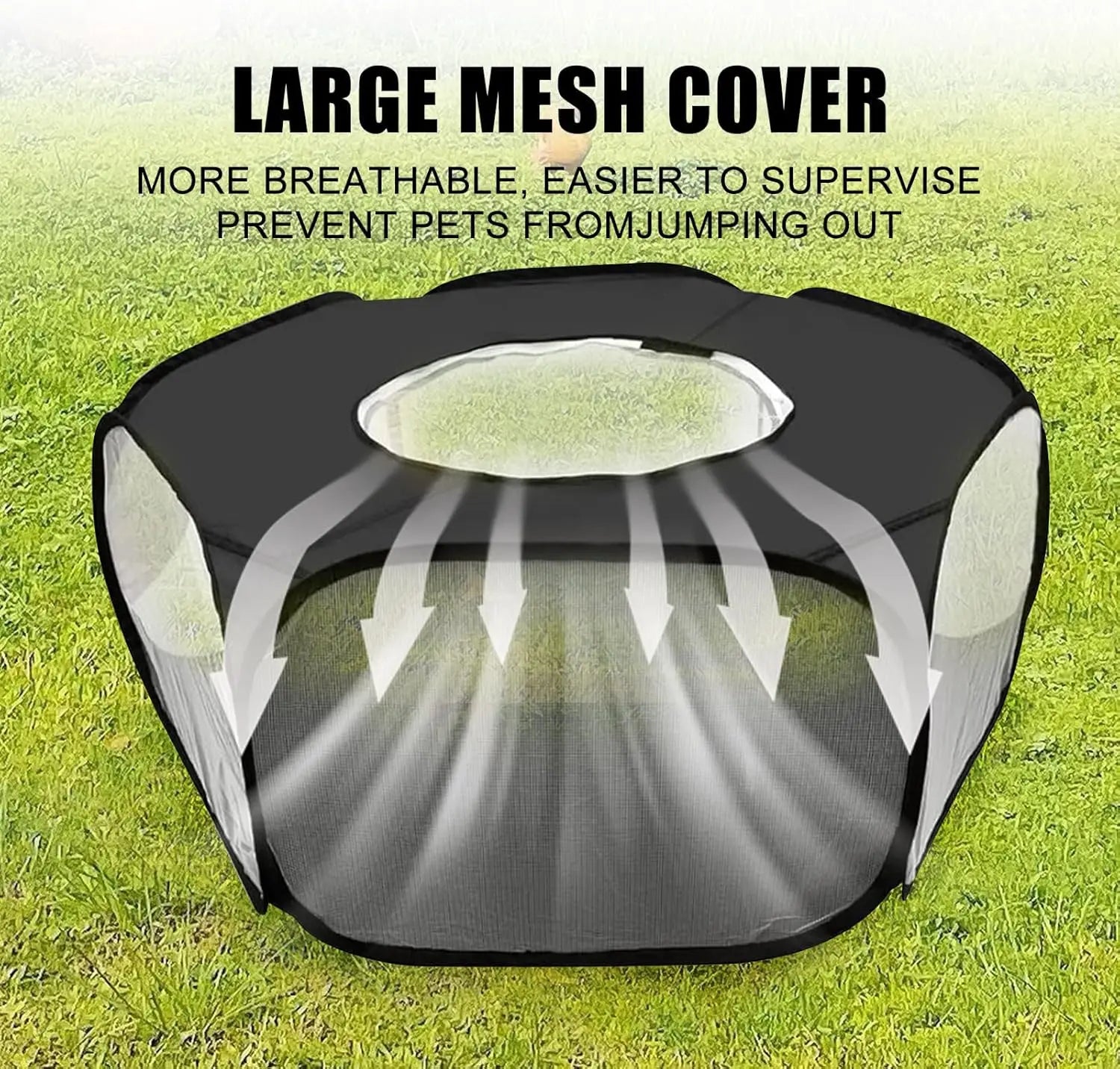 2-Pack Guinea Pig Carrier Backpack with Lid and Pop Open Playpen, Portable Small Animal Cage for Rabbits, Chinchillas