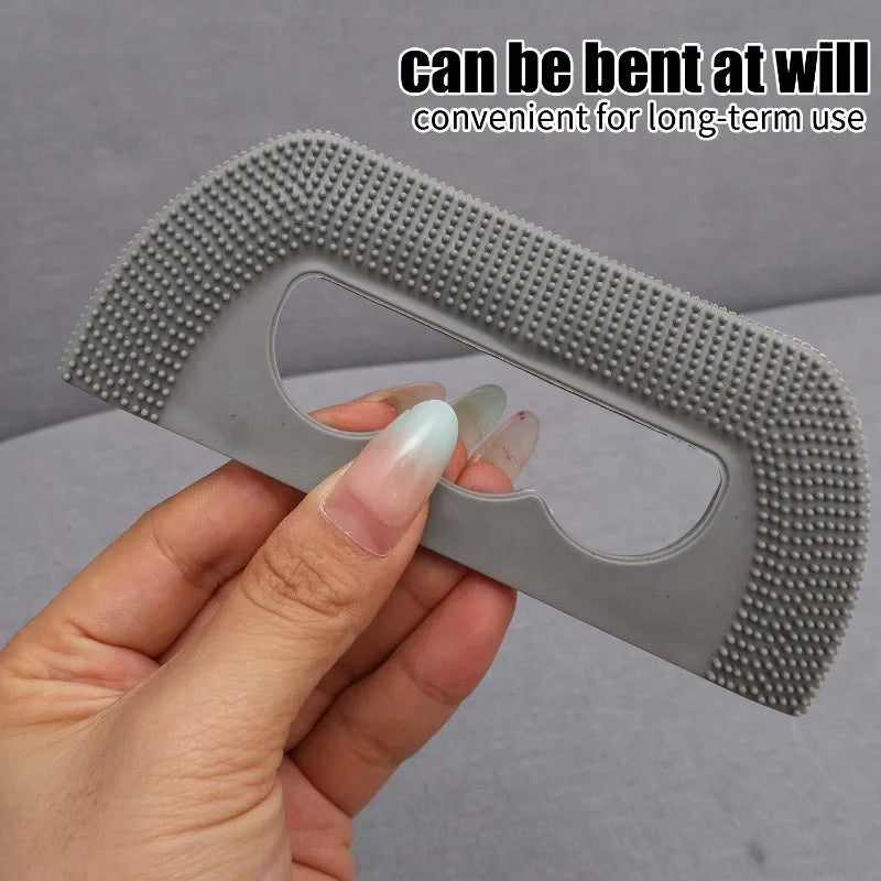 Pet Hair Remover Brush Soft Rubber Brush Scraper Dog Cat Hair Sticky Daily Pet Care Tools Reusable Waterproof Fur Lint Remover