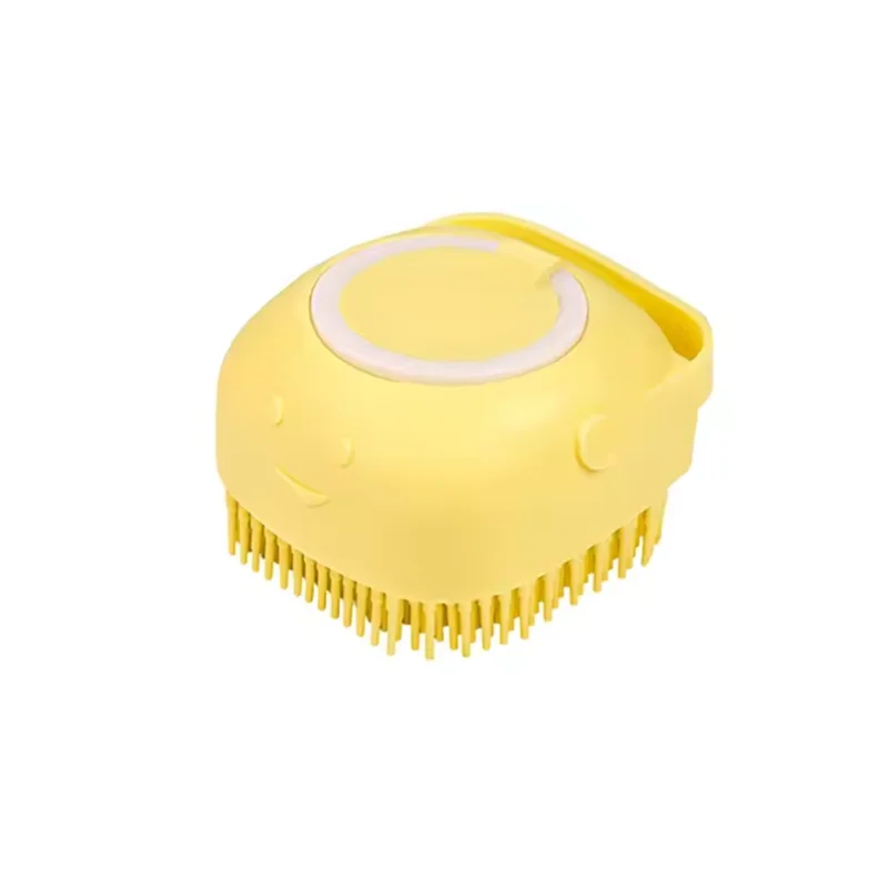 New Bath Massage Brush Bathroom Multifunctional Puppy Big Dog Cat Soft Safety Silicone Pet Accessories for Dogs Cats Tools