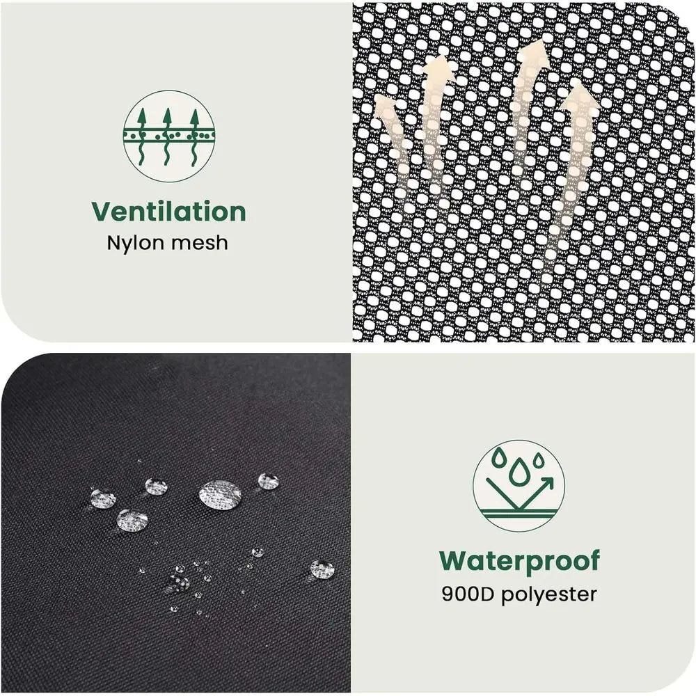 Lightweight Foldable Dog Carrier, 24x17.7x20.5in, Portable Breathable Crate, Easy Assembly, Green Travel Pet Carrier for Indoor