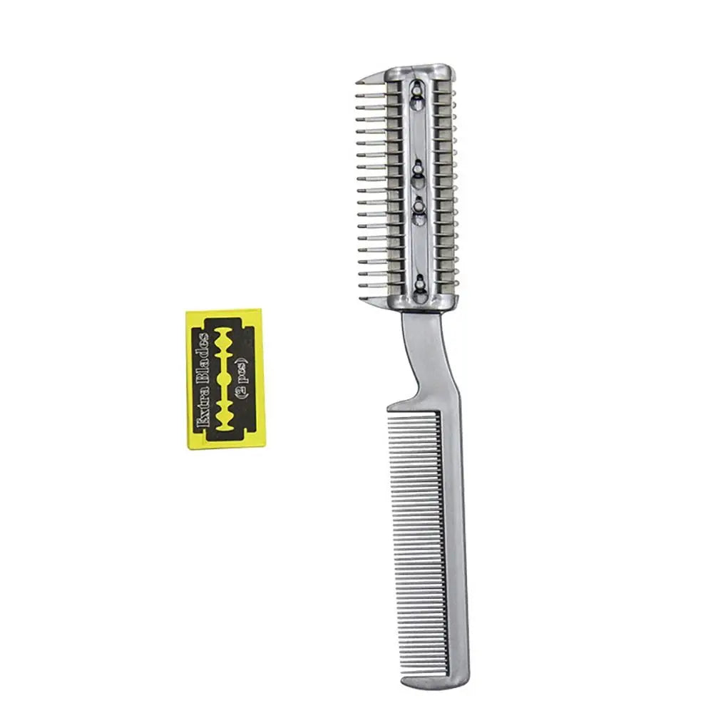 Razor Comb for Dogs Cats with 1pcs Extra Blades, Pet Razor Comb 2 in 1 | Trimming & Grooming, Dog Cat Brush